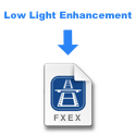 4c Low Light Enhancement Icon